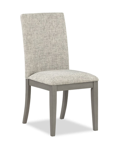 Cove Upholstered Dining Chair - Grey | Chaise de salle à manger rembourrée Cove - grise