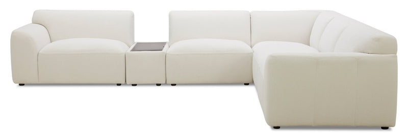 Sofa sectionnel Riverside 6 pièces - huître