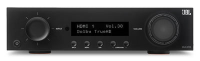 JBL MA310 5.2-Channel 4K AV Receiver - Black (JBLMA310BLKAM) | Récepteur AV à 5.2 canaux JBL MA310 4K – noir (JBLMA310BLKAM)