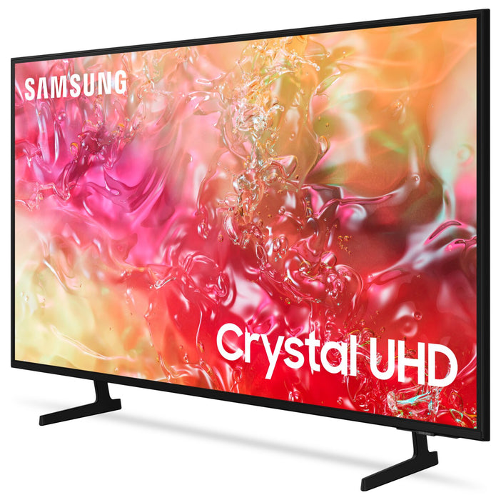 Téléviseur intelligent Samsung UHD 4K de 60 po à 60 Hz à rétroéclairage direct avec PurColourMD et HDR10+ (UN60DU7100FXZC)
