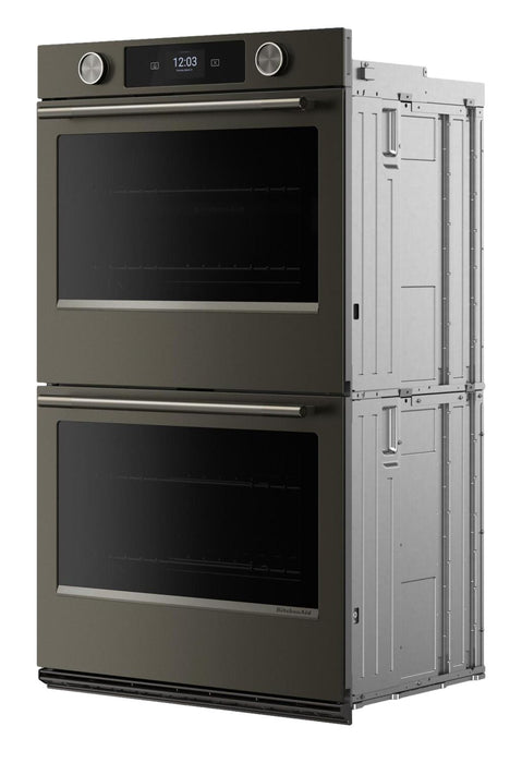 Four mural double intelligent électrique KitchenAid de 30 po - minerai noir - KOED730SBE