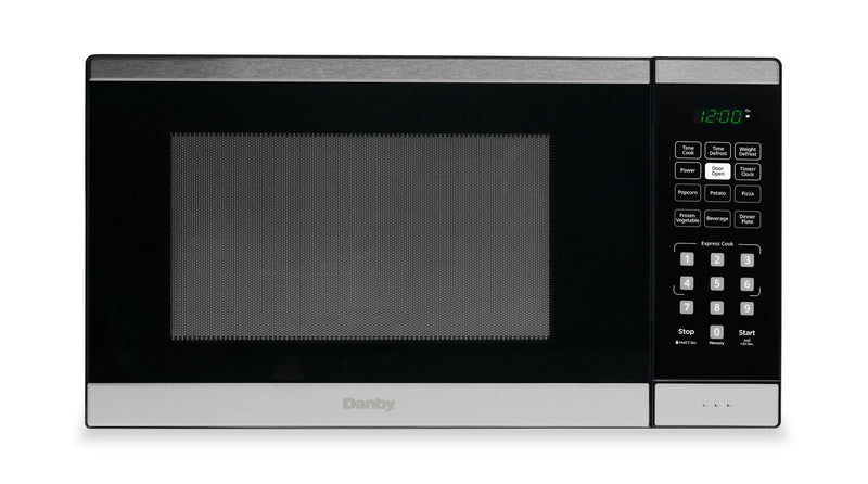 Four à micro-ondes de comptoir Danby de 1,1 pi3 - acier inoxydable - DBMW1126BBS