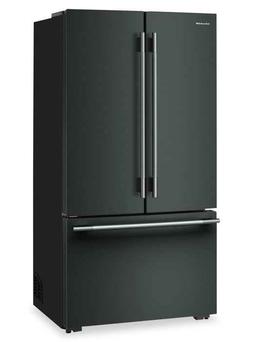 Réfrigérateur KitchenAid de profondeur comptoir à portes françaises avec distributeur d’eau interne - genièvre - KRFC336SJP