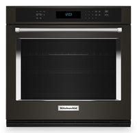  Four mural simple électrique KitchenAid de 5 pi³ et de 30 po avec friture à air - acier inoxydable n…