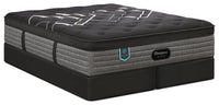 Ensemble matelas semi-ferme à Euro-plateau Presidential Suite de série Hotel de Beautyrest BlackMD pour très grand lit