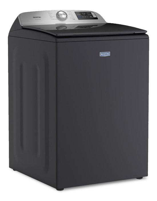 Laveuse intelligente Animal Pet Pro de Maytag à chargement par le haut de 6,0 pi3 - acier minuit - MTW7205RF