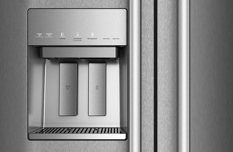 Réfrigérateur encastré KitchenAid de 29,4 pi3 et de 48 po à compartiments juxtaposés - acier inoxydable - KBSD748SPS