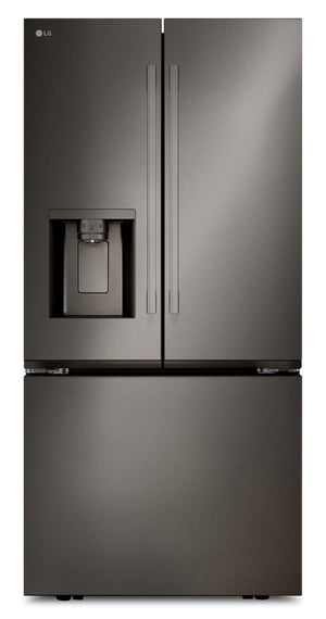 Réfrigérateur LG de 25 pi3 et de 33 po à 3 portes françaises - acier inoxydable PrintProofMC - LF25H6330D