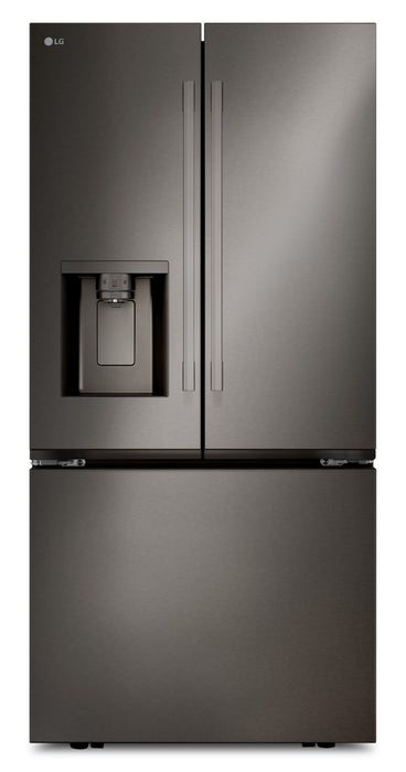 Réfrigérateur LG de 25 pi3 et de 33 po à 3 portes françaises - acier inoxydable PrintProofMC - LF25H6330D