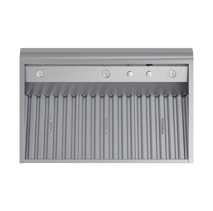Hotte de cuisinière Broan Elite de série E60000 de 36 po de style auvent - E6036SSM