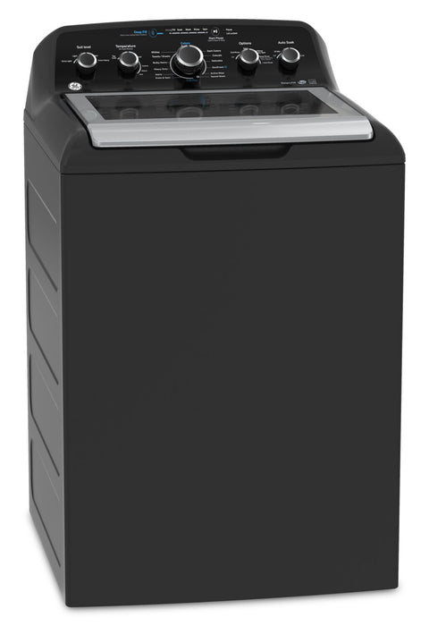 Laveuse à chargement par le haut de 4,9 pi3 et sécheuse électrique de 7,2 pi3 de GE - Gris diamant