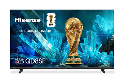 HISENSE 55" QD8SF Hi-QLED Mini-LED 4K Smart Fire TV (55QD8SF) – 2026 Model | Téléviseur intelligent Hi-QLED Mini DEL HISENSE QD8SF 4K de 55 po avec Fire TV (55QD8SF) - modèle 2026