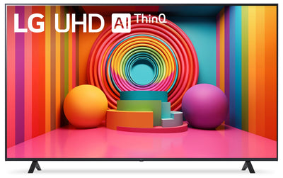 LG 75" 4K UHD HDR10+ HGiG 60Hz webOS Smart TV (75UT7590PUA) | Téléviseur intelligent LG UHD 4K de 75 po à 60 Hz avec HDR10+, HGiG et webOS (75UT7590PUA)
