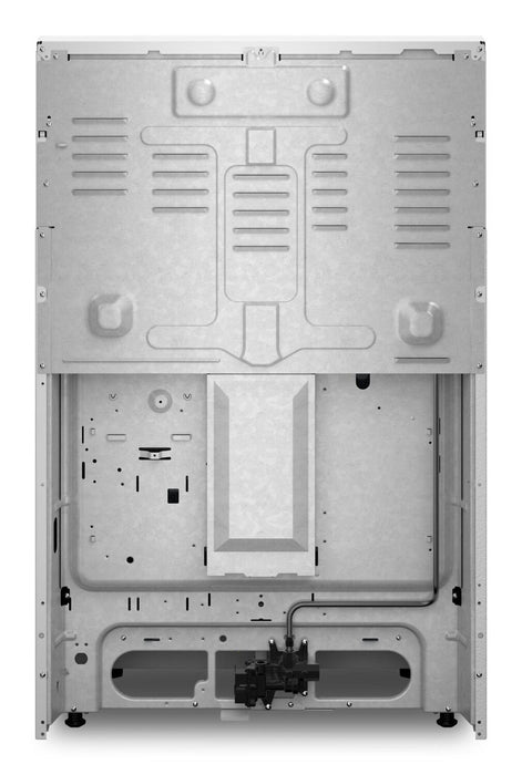 Cuisinière à gaz Whirlpool de 5,0 pi³ et de 30 po avec cuisson à air - blanche - WFGS4530SW 
