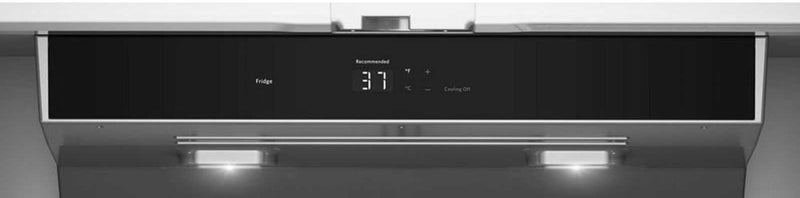 Réfrigérateur KitchenAid de 20,8 pi3 et de 36 po à portes françaises à congélateur inférieur - genièvre - KBFN536SJP