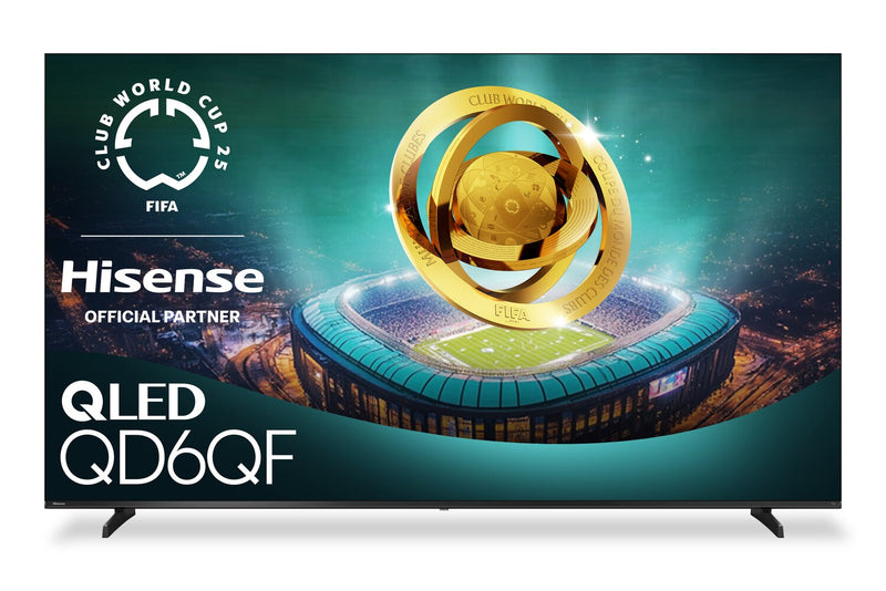 Téléviseur intelligent QLED HISENSE QD6QF UHD 4K de 85 po avec Fire TV (85QD6QF)