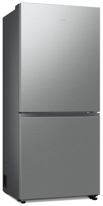 Réfrigérateur Samsung de 16,2 pi³ et de 30 po de profondeur comptoir à congélateur inférieur - fini d’apparence acier inoxydable - RB16DG6000SLAA