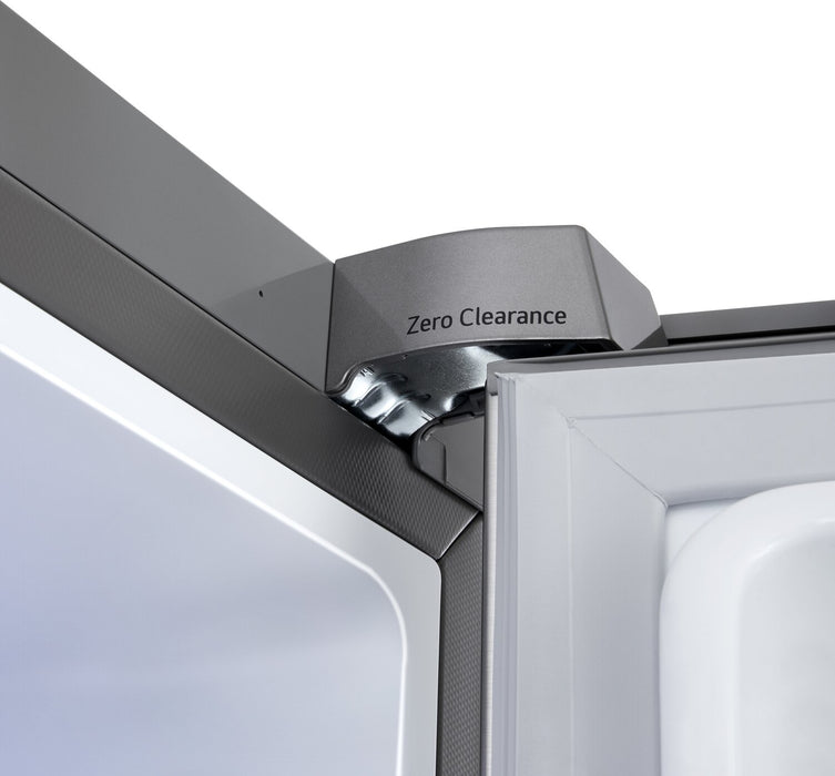 Réfrigérateur LG de 36 po et 24 pi3 de profondeur comptoir Counter-Depth MaxMC à portes françaises avec Zero ClearanceMC - LF24Z6530S