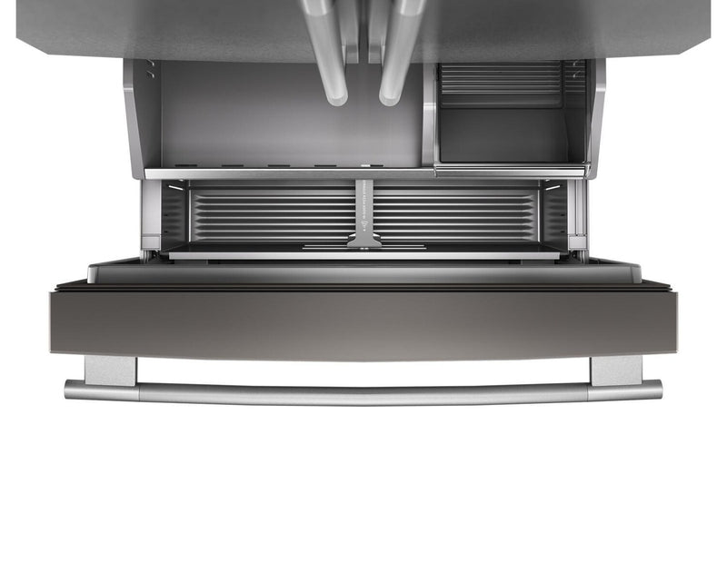 Réfrigérateur KitchenAid de 36 po et de 24 pi3 de profondeur comptoir à portes françaises - inoxydable PrintShieldMC - KRFC236SPS
