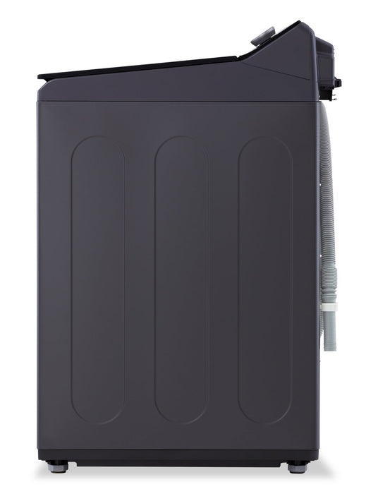 Laveuse intelligente haute efficacité LG à chargement par le haut de 6,1 pi³ - acier noir - WT8405CB
