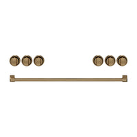 Ensemble de poignées et de boutons Thor Kitchen bronze brossé pour cuisinière de 36 po - CKA-RG36-BRZ