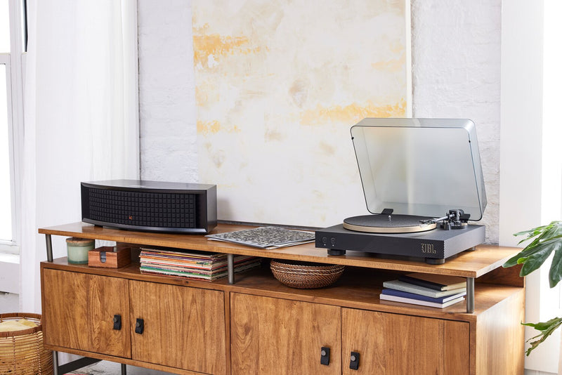 Tourne-disque Spinner de JBL avec Bluetooth
