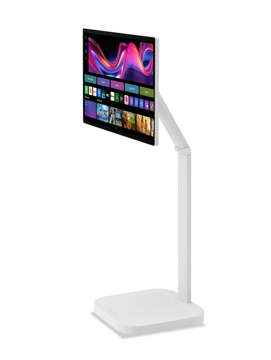 Moniteur intelligent IPS LG Swing UHD 4K de 32 po avec écran tactile et support à roulettes (32U889SA-W.ACC)