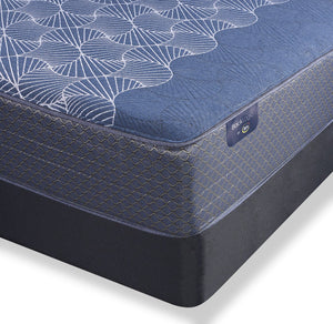 Ensemble matelas très ferme à plateau-coussin lisse Back Logic 5.0 de Serta pour très grand lit