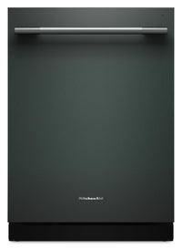  Lave-vaisselle KitchenAid de 24 po et de 41 dBA avec 3e panier à jets - genièvre - KDTS324SJP