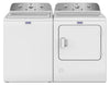 Laveuse à chargement par le haut de 4,8 pi3 et sécheuse électrique de 7,0 pi3 de Maytag - blanches - MATL4205