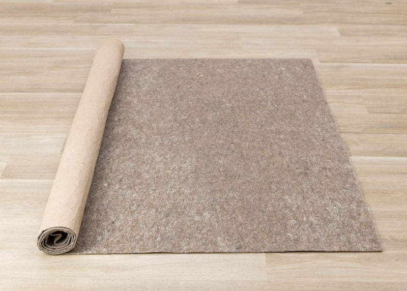 Sous-tapis de 6 pi x 9 pi - brun