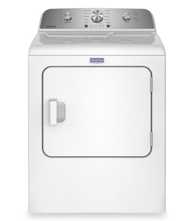 Maytag 7.0 Cu. Ft. Gas Dryer with Wrinkle Prevent Option – White - MGD4205SW  | Sécheuse à gaz Maytag de 7,0 pi3 avec option de prévention des plis - blanche - MGD4205SW