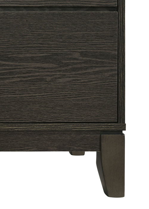 Commode verticale de chambre à coucher Sable de 31 po (L) x 47 po (H) à 4 tiroirs - brun clair