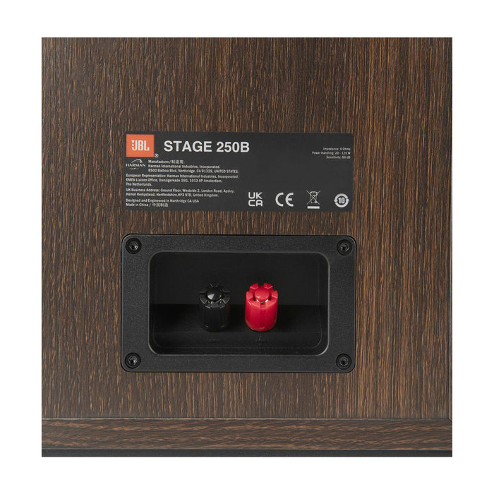 Paire de haut-parleurs d’étagère JBL Stage 250B de 5,25 po avec conception à 2 voies (JBL250BBLK)