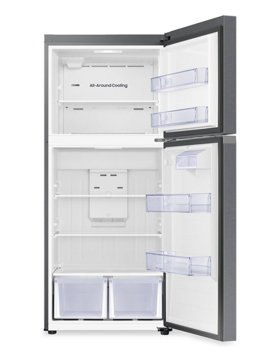 Réfrigérateur intelligent Samsung de 17,6 pi3 et de 30 po à congélateur supérieur - argent - RT18DG6500S9AC