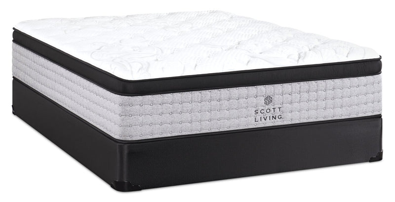 Ensemble matelas à Euro-plateau Moyen Berwick de Scott Living pour lit simple