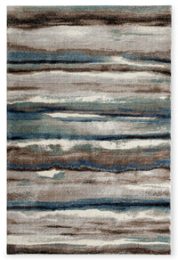  Carpette Lorin tissée à la machine de 7 pi x 10 pi - multicolore