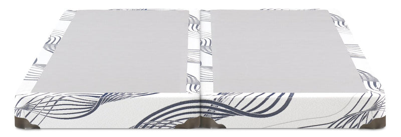 Ensemble sommier à profil bas 75e anniversaire de Springwall pour très grand lit