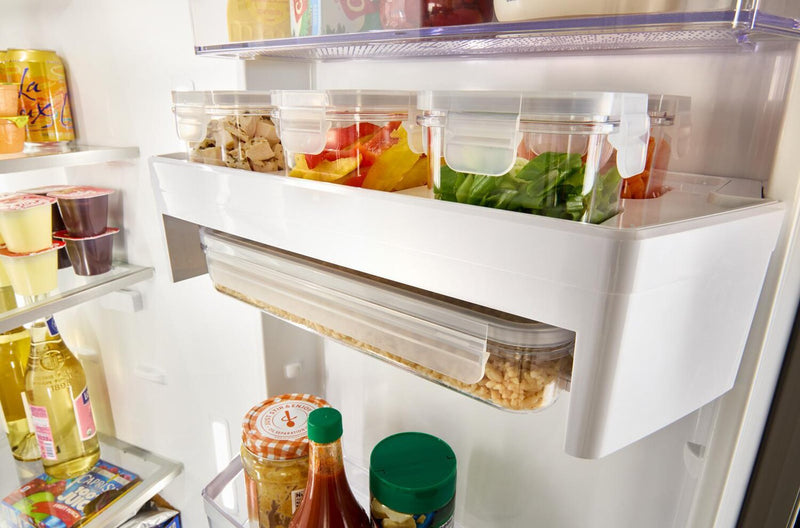 Réfrigérateur Whirlpool de 21 pi³ et de 36 po à compartiments juxtaposés - noir - WRSC5536RB