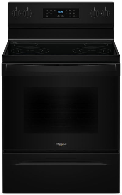 Whirlpool 5.3 Cu. Ft. Electric Range with Self-Clean - Black - YWFES3530RB | Cuisinière électrique Whirlpool de 5,3 pi³ avec autonettoyage - noire - YWFES3530RB