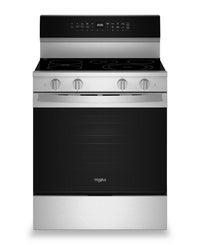 Cuisinière électrique Whirlpool de 5,3 pi³ avec friture à air et autonettoyage - acier inoxydable - YWFES7530RZ