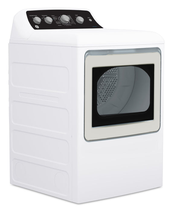 Sécheuse électrique GE de 7,2 pi³ avec cycle SaniFresh - blanche - GTD49EBMRWS