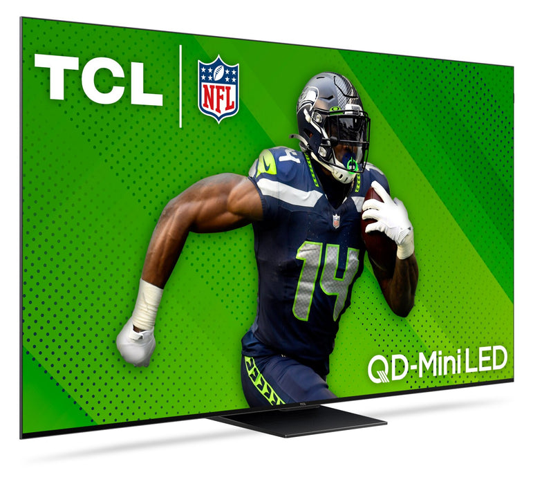 Téléviseur intelligent QLED à mini DEL de TCL UHD 4K de 85 po à 120 Hz avec HDR Ultra, FreeSyncMC AMD et Google TVMC (85QM751G)