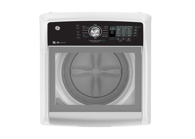 Laveuse GE à chargement par le haut de 5,3 pi³ avec système de lavage Infusor - blanc - GTW681BMRWS