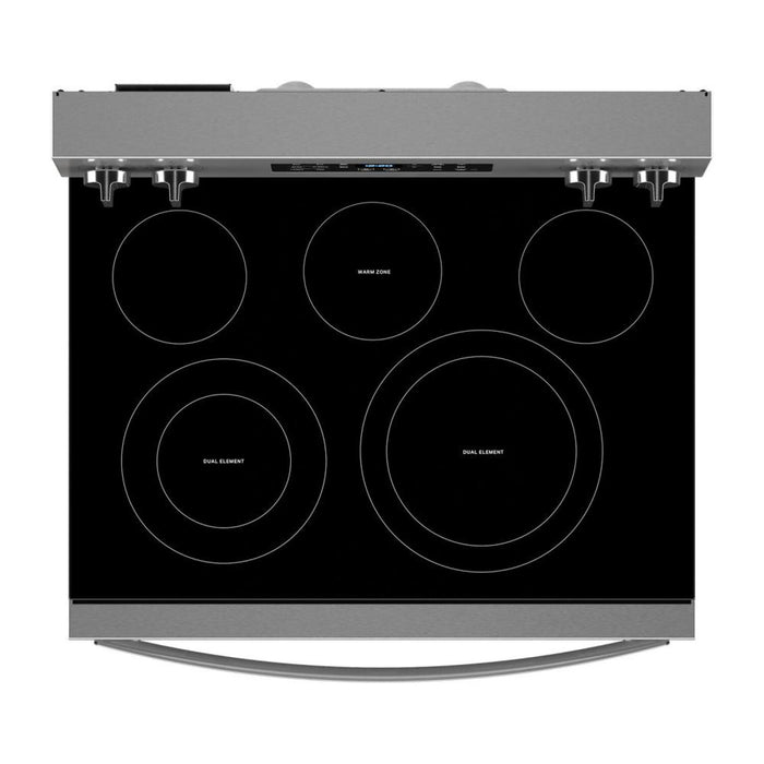 Cuisinière électrique Whirlpool de 5,3 pi3 avec friture à air sans préchauffage - acier inoxydable - YWFES5030RZ