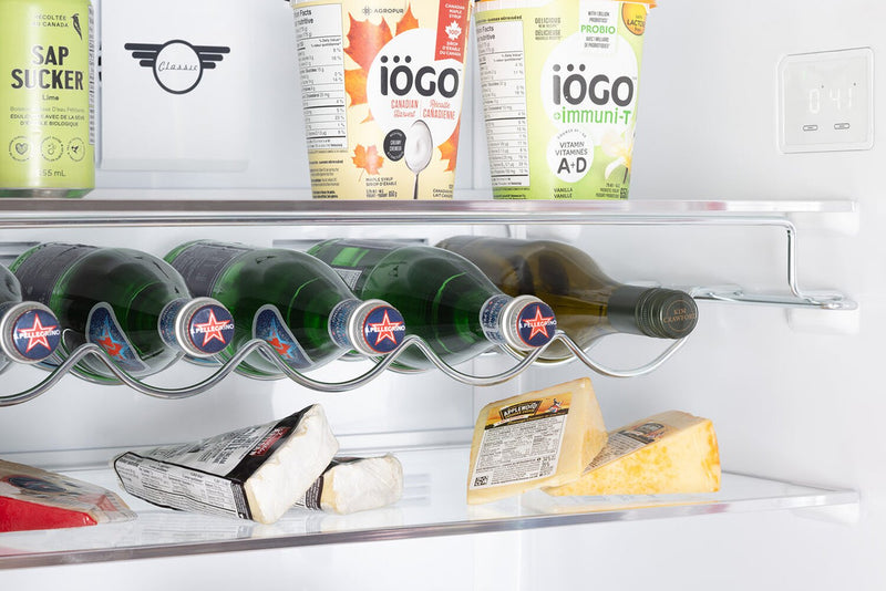 Réfrigérateur Classic Rétro d’Unique de 28 po et de 17 pi3 à congélateur inférieur - vert - UNQ-455L LG AC