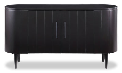 Kort & Co Vance 55" Cabinet – Matte Black  | Armoire Vance de Kort & Co. de 55 po - noir mat