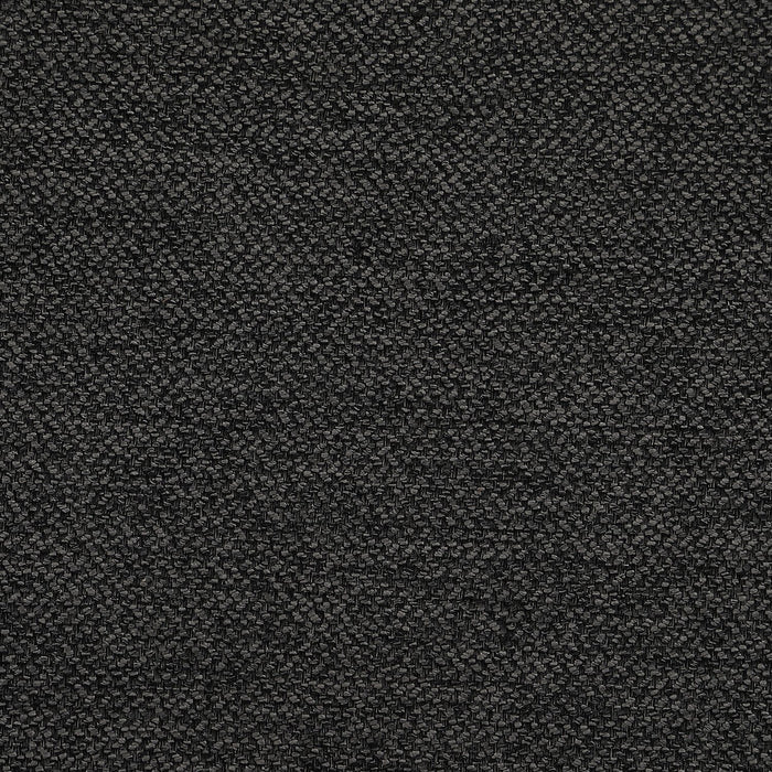 Lit rembourré Beck en tissu gris foncé avec rangement et capitonnage à boutons - format très grand lit
