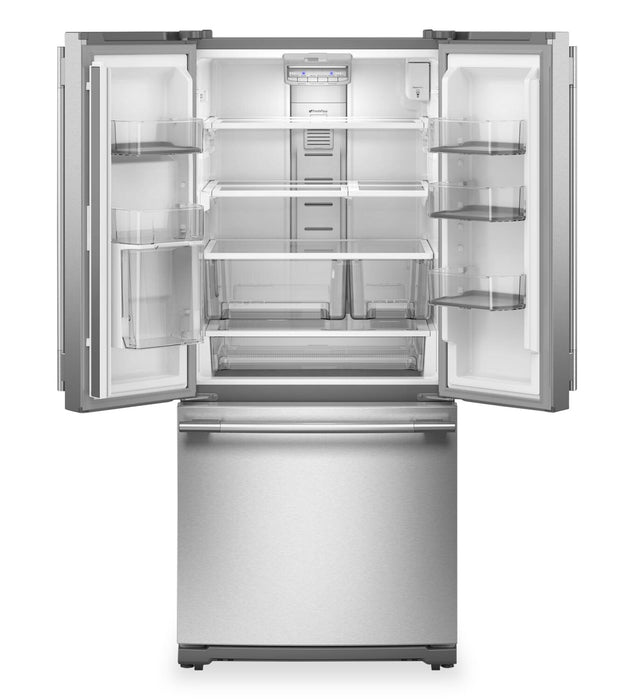 Réfrigérateur KitchenAid de 20 pi³ et de 30 po à portes françaises - acier inoxydable avec fini PrintShieldMC - KRFF330SPS