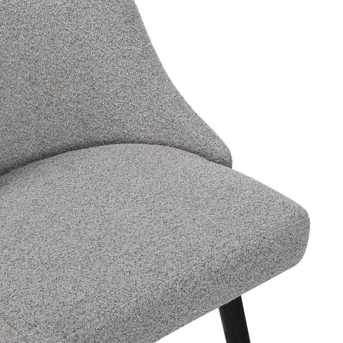 Tabouret bar pivotant Nash de hauteur comptoir - anthracite